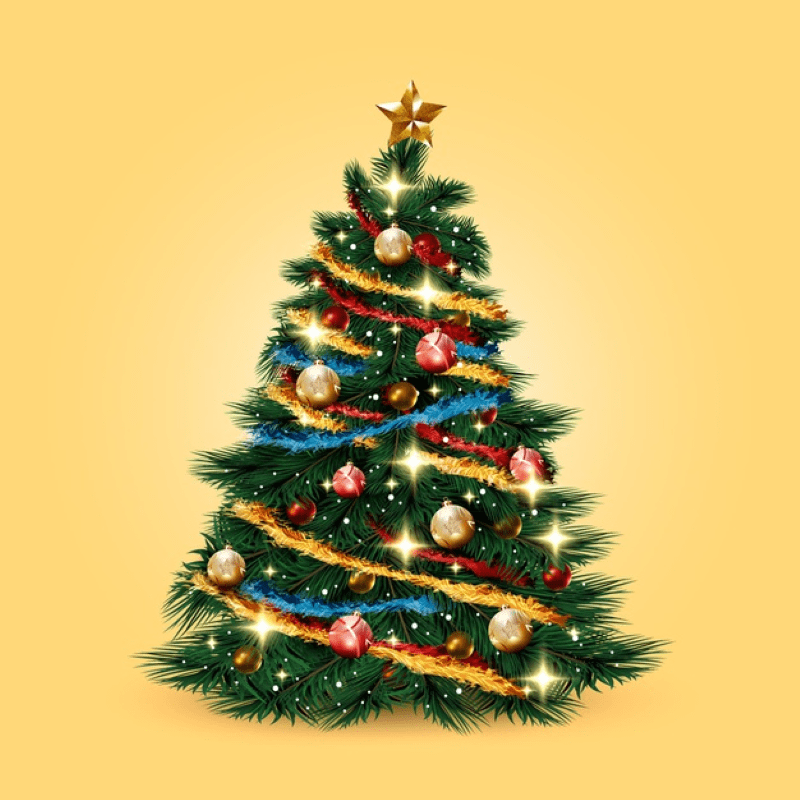 realistic-christmas-tree-concept